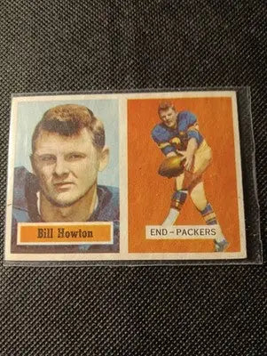 1957 Topps - Billy Howton #33. Green Bay Packers. EX - Football Card Single