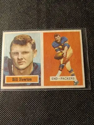 1957 Topps - Billy Howton #33. Green Bay Packers. EX - Football Card Single
