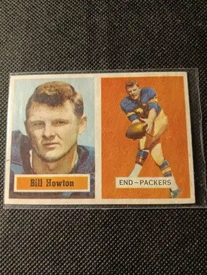 1957 Topps - Billy Howton #33. Green Bay Packers. EX - Football Card Single