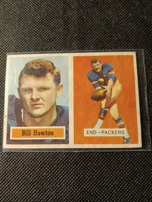 1957 Topps - Billy Howton #33. Green Bay Packers. EX - Football Card Single