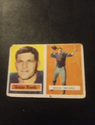 1957 Topps - George Blanda #31. Chicago Bears. GD-VG visible wear - Football Card Single