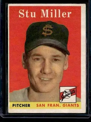 1958 Topps #111 Stu Miller - Baseball Card Single