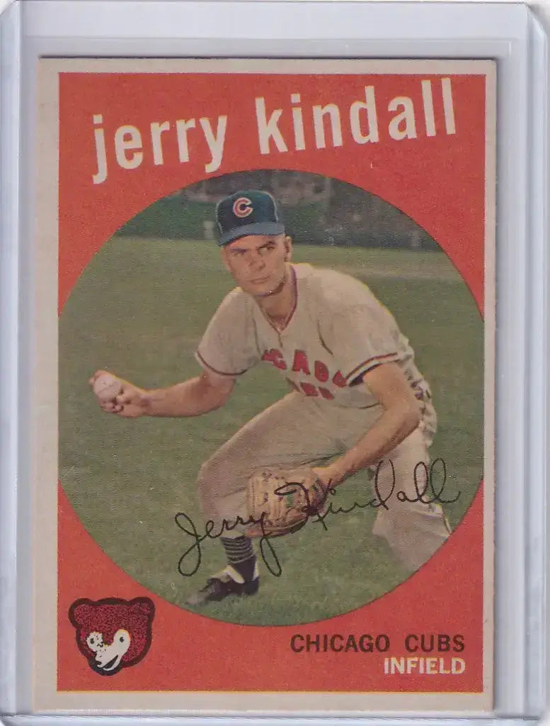 1959 Topps Baseball #274 Jerry Kindall - Chicago Cubs