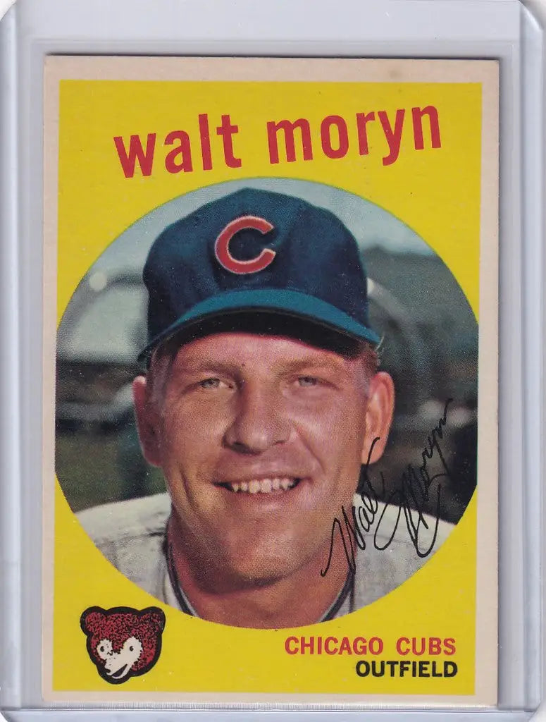 1959 Topps Baseball #488 Walt Moryn - Chicago Cubs