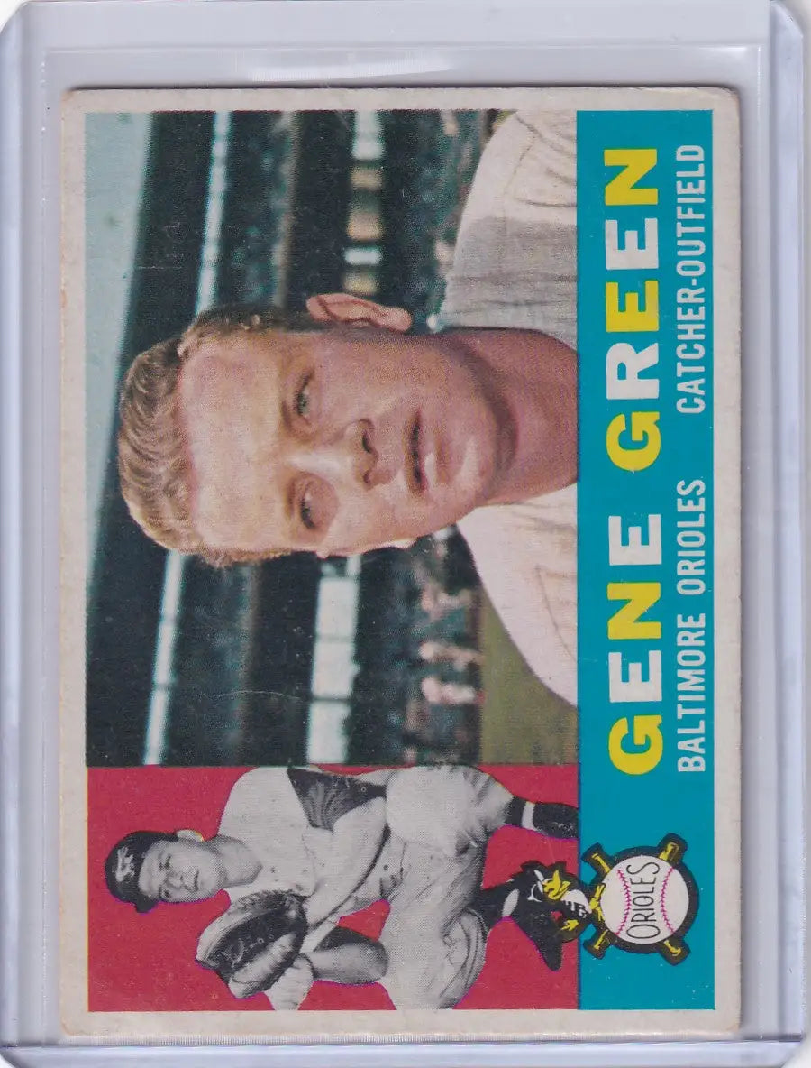 1960 Topps #269 Gene Green - Baltimore Orioles