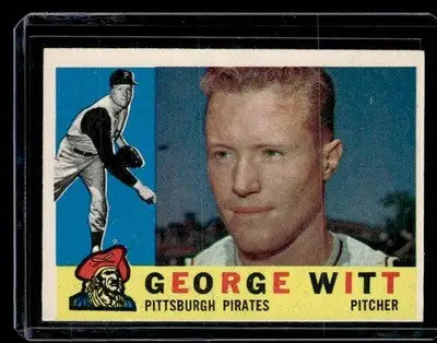 1960 Topps #298 George Witt - Baseball Card Single