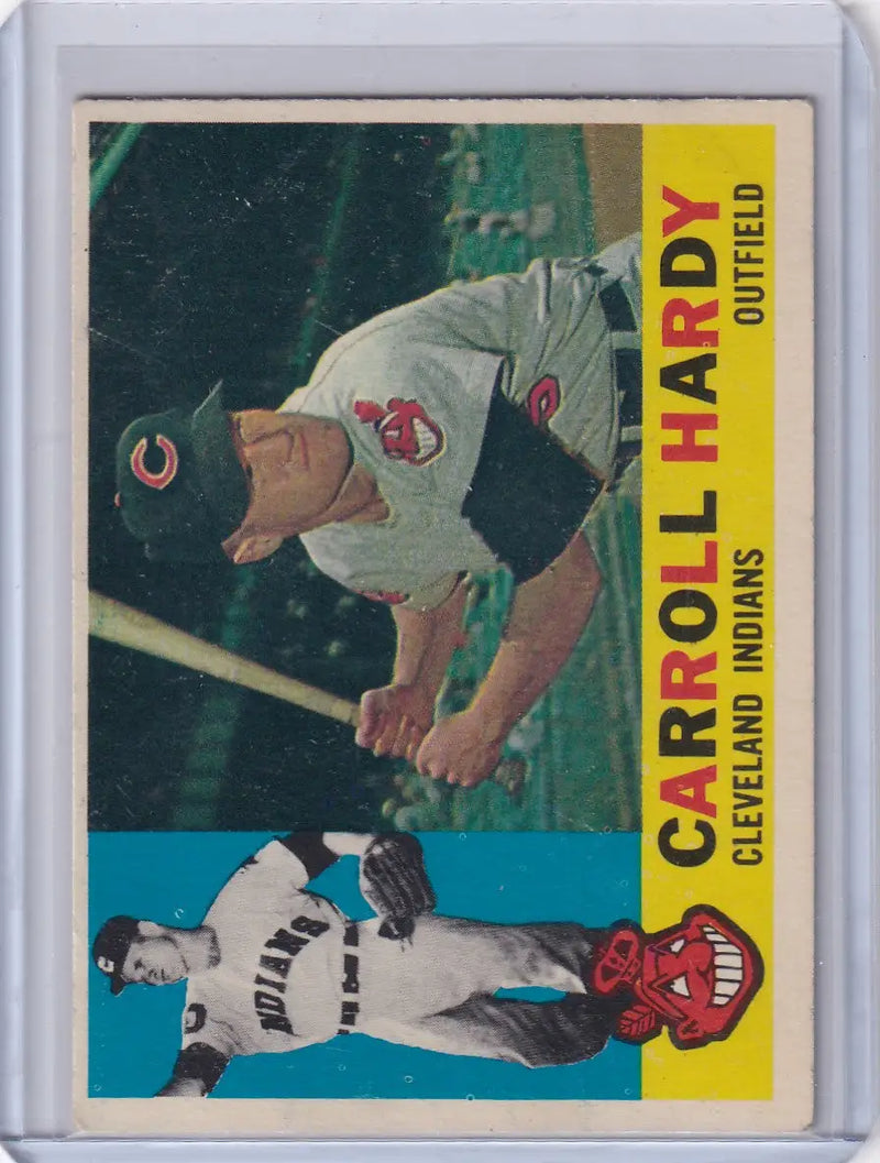1960 Topps #341 Carroll Hardy - Cleveland Indians