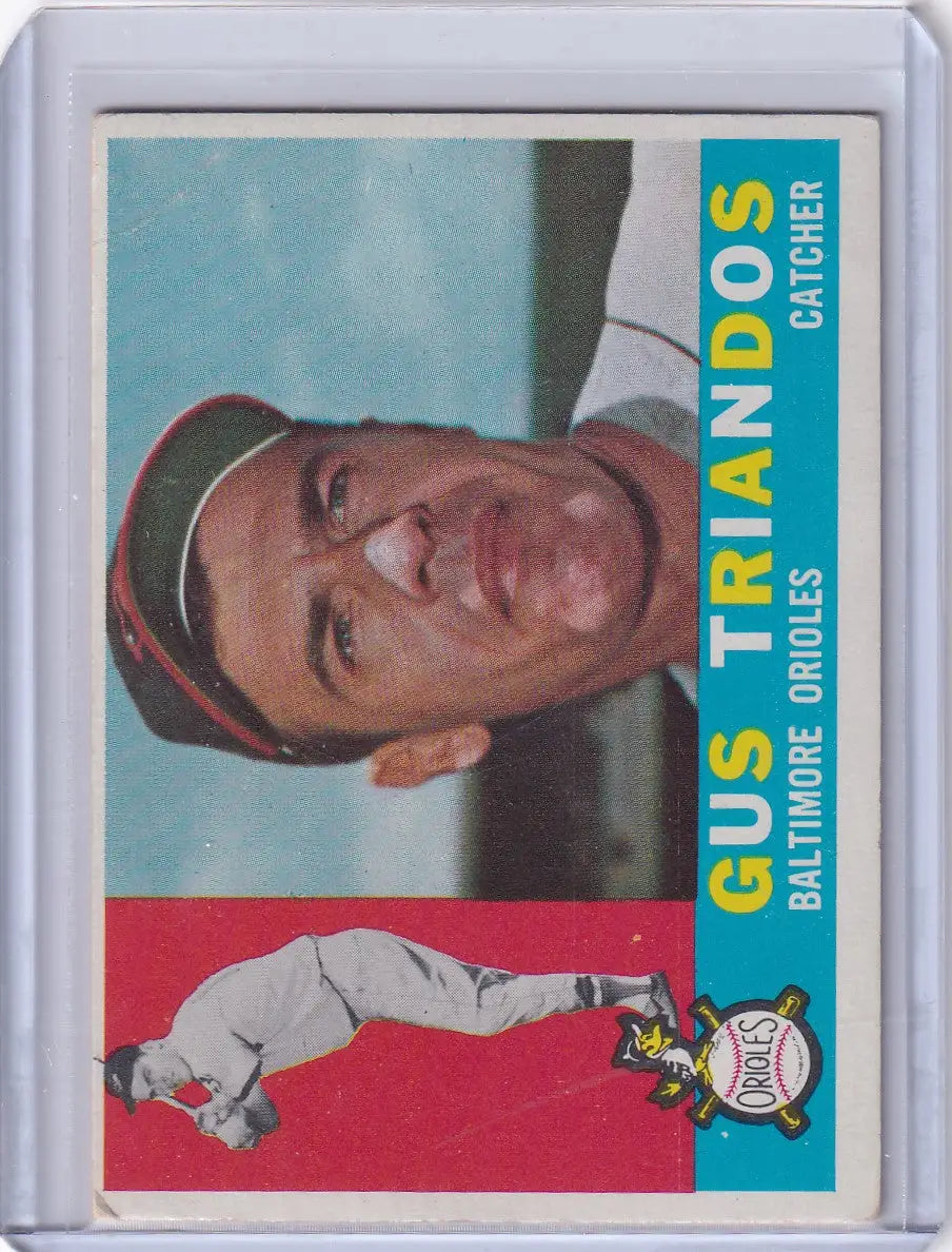 1960 Topps #60 Gus Triandos - Baltimore Orioles