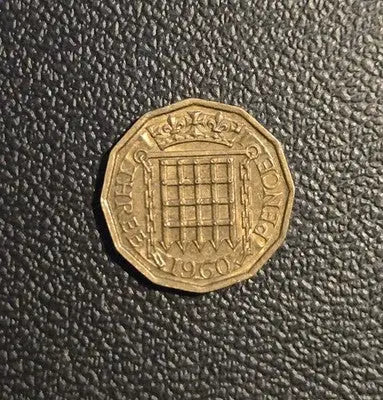 1960 UK 3 Pence Coin | Very Good Condition | Collectible