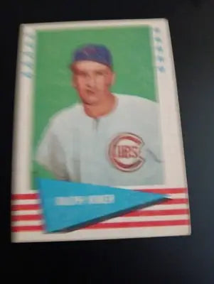 1961 Fleer Baseball Greats - Ralph Kiner #50. EX - EX+ - Baseball Card Single