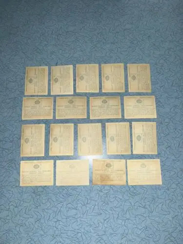 Vintage paper documents showcasing the 1961 Fleer Baseball Team logo decals set