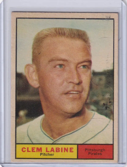 1961 Topps #22 Clem Labine - Pittsburgh Pirates