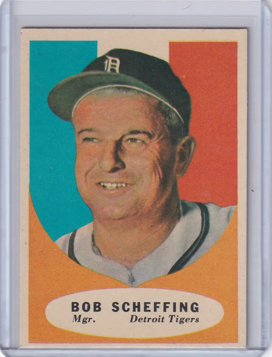 1961 Topps #223 Bob Scheffing - Detroit Tigers