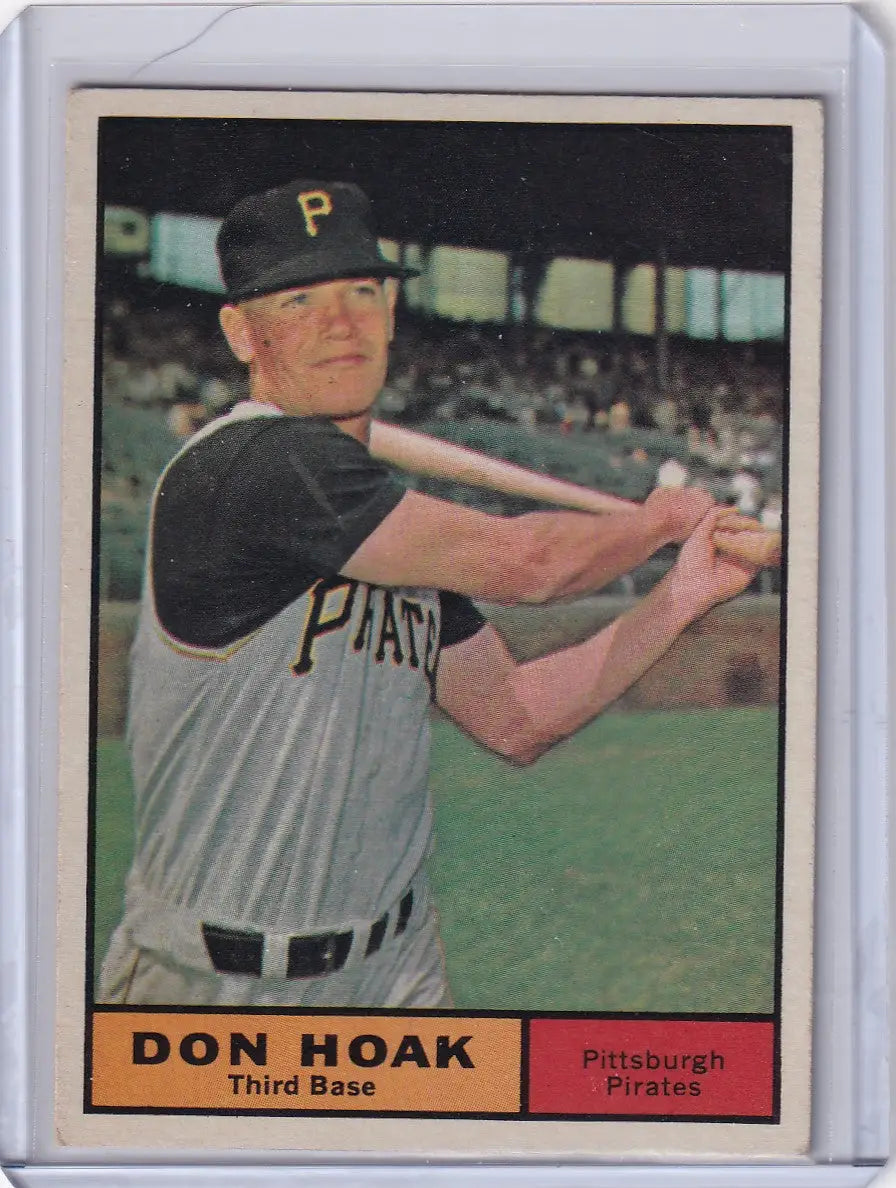 1961 Topps #230 Don Hoak - Pittsburgh Pirates