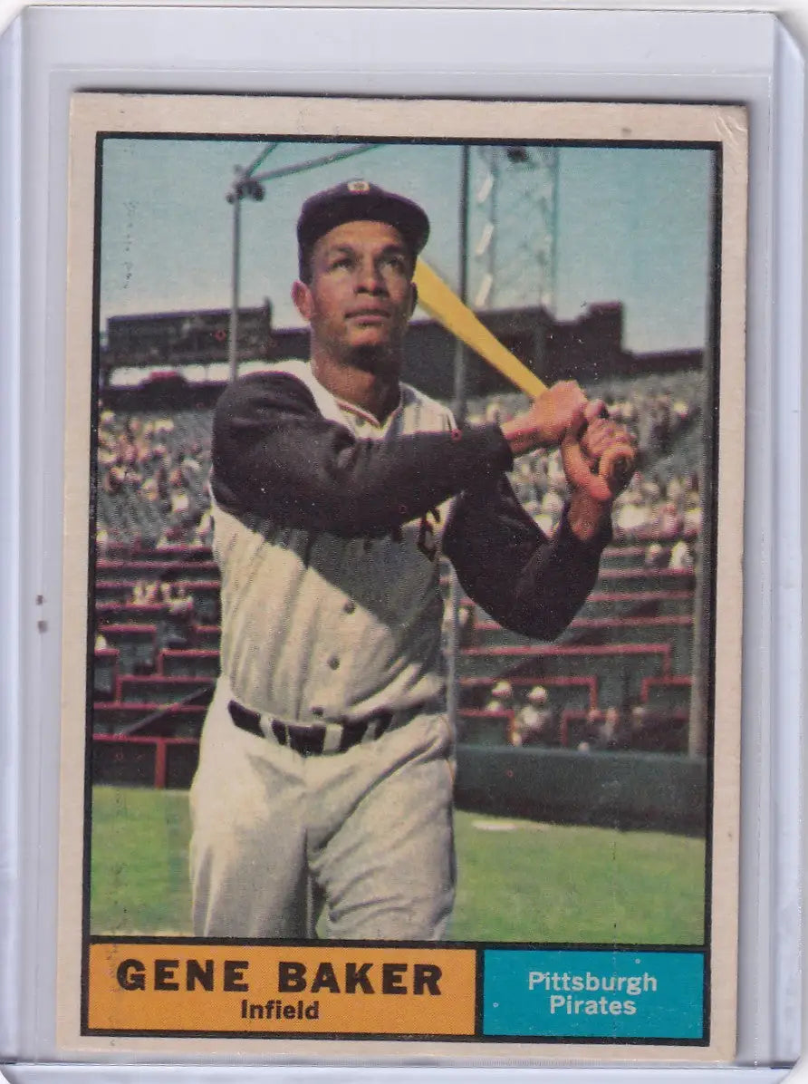 1961 Topps #339 Gene Baker - Pittsburgh Pirates