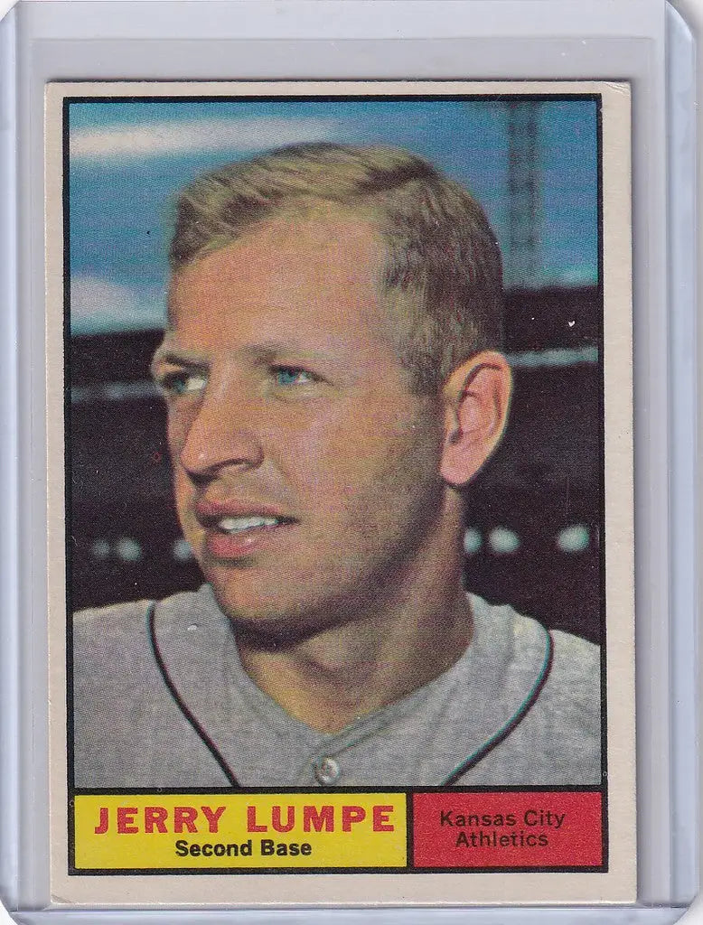 1961 Topps #365 Jerry Lumpe - Kansas City Athletics - Baseball Card Single