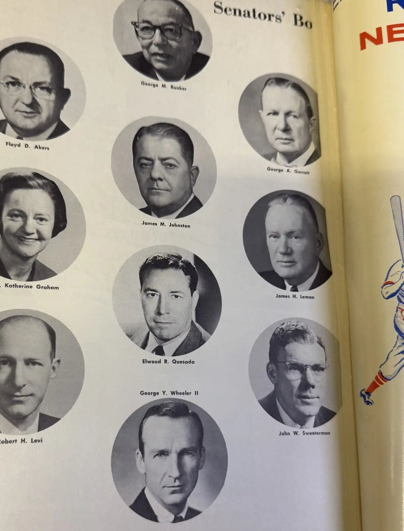 1962 MLB All Star Game OFFICIAL PROGRAM INCOMPLETE *Missing End Pages Re-stapled - Sports Memorabilia