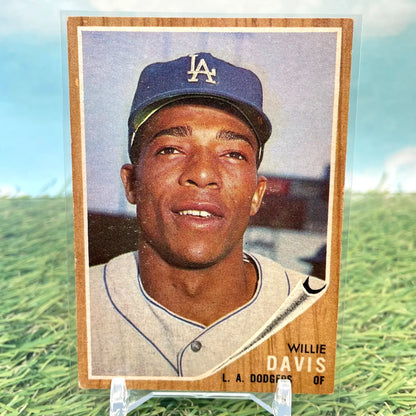 1962 TOPPS #108 WILLIE DAVIS Los Angeles Dodgers EX-MT