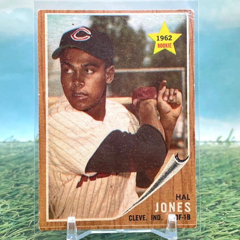 1962 Topps #49 Hal Jones Rookie (RC) Cleveland Indians - Baseball Card Single
