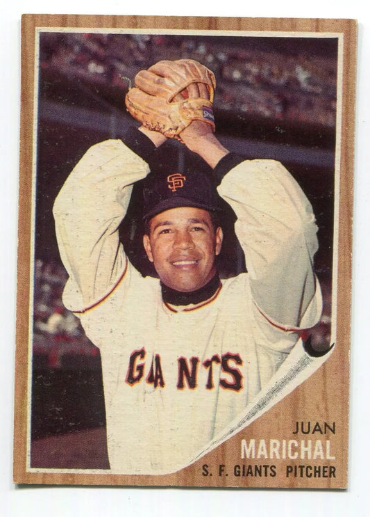 1962 Topps #505 Juan Marichal EX-NMT San Francisco Giants - Baseball Card Single