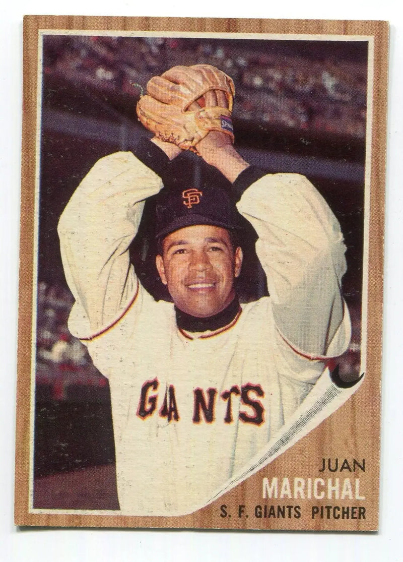 1962 Topps #505 Juan Marichal EX-NMT San Francisco Giants - Baseball Card Single