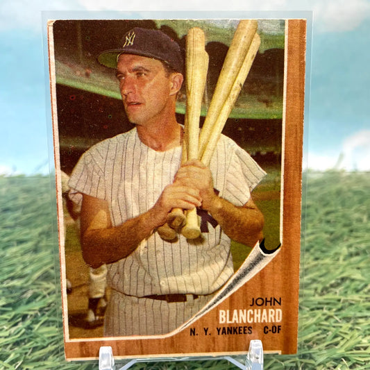 1962 Topps # 93 John Blanchard New York Yankees VG