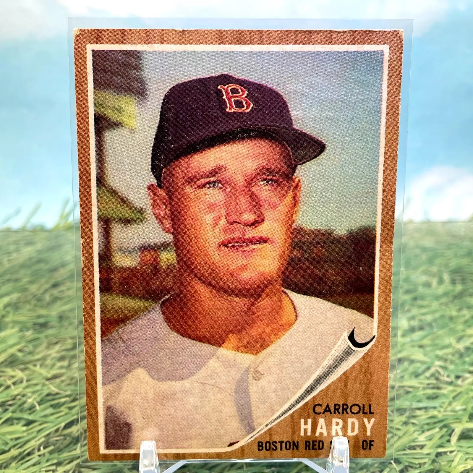 1962 TOPPS BASEBALL #101 CARROLL HARDY Boston Red Sox - Baseball Card Single