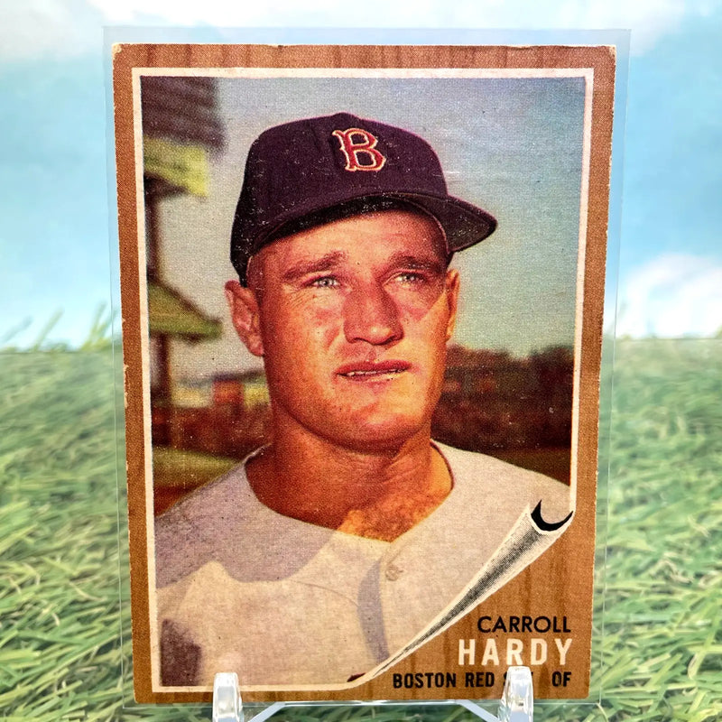 1962 TOPPS BASEBALL #101 CARROLL HARDY Boston Red Sox - Baseball Card Single