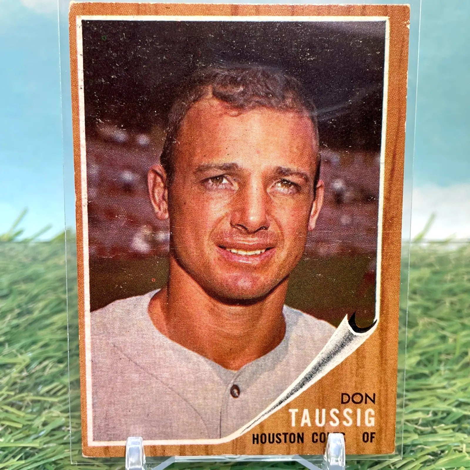 1962 Topps Don Taussig Rookie EX-EX/MT #44 - Baseball Card Single