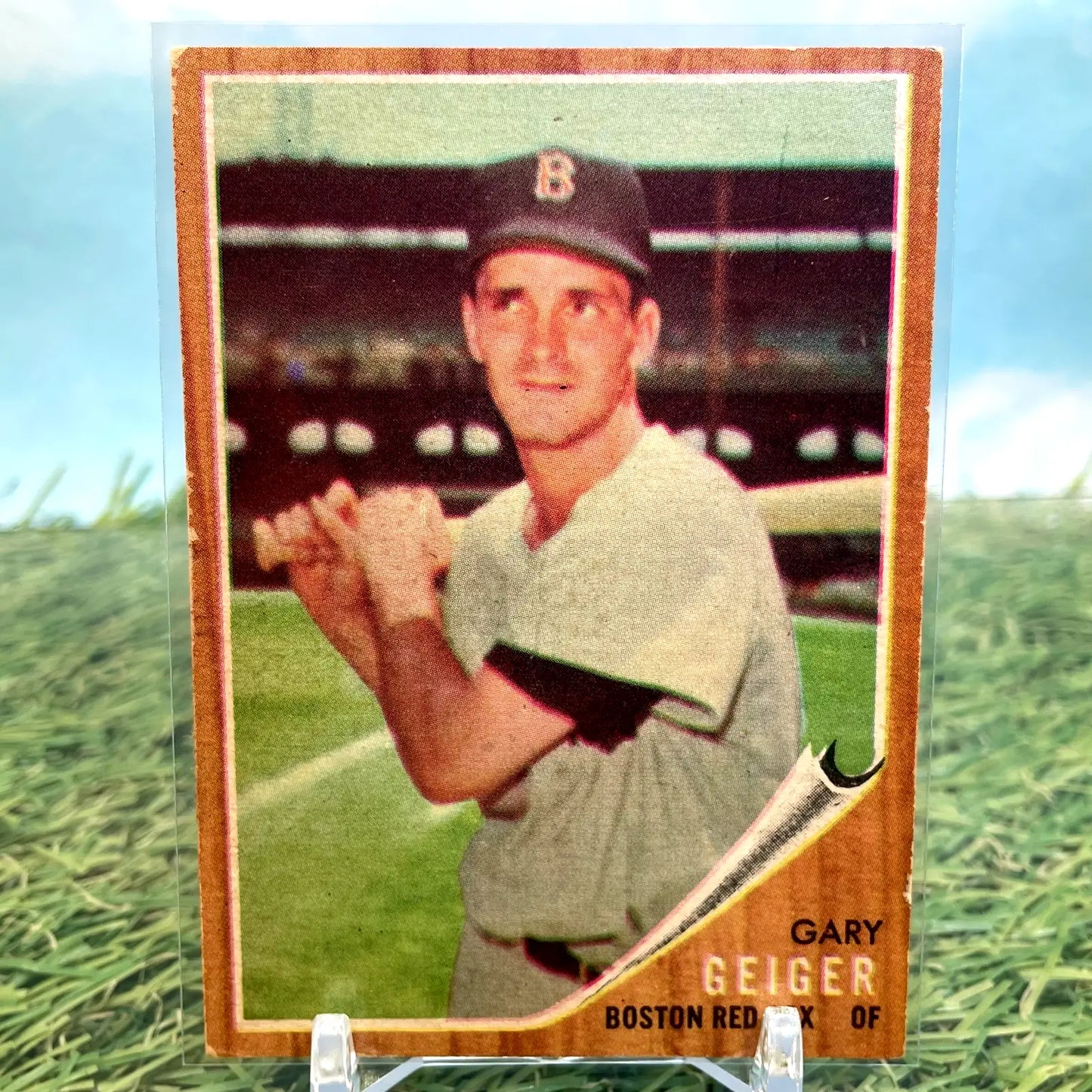 1962 Topps Gary Geiger Boston Red Sox #117 - Baseball Card Single