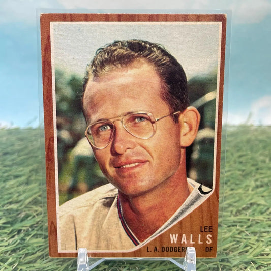 1962 Topps Lee Walls - Los Angeles Dodgers #129 - Baseball Card Single