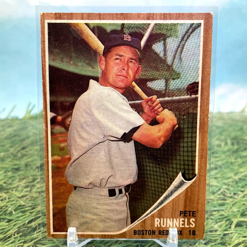 1962 Topps Pete Runnels #3 GD Boston Red Sox - Baseball Card Single