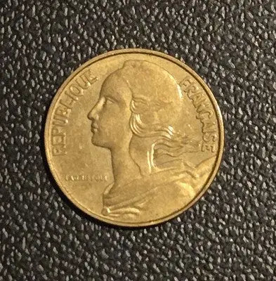 1963 France 20 Centimes - Marianne Lagriffoul Design - French Coin