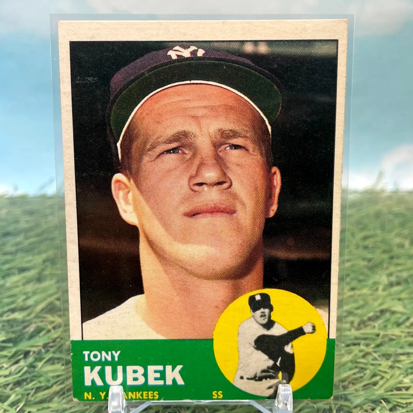 1963 MLB Topps Baseball Tony Kubek #20 New York Yankees VG