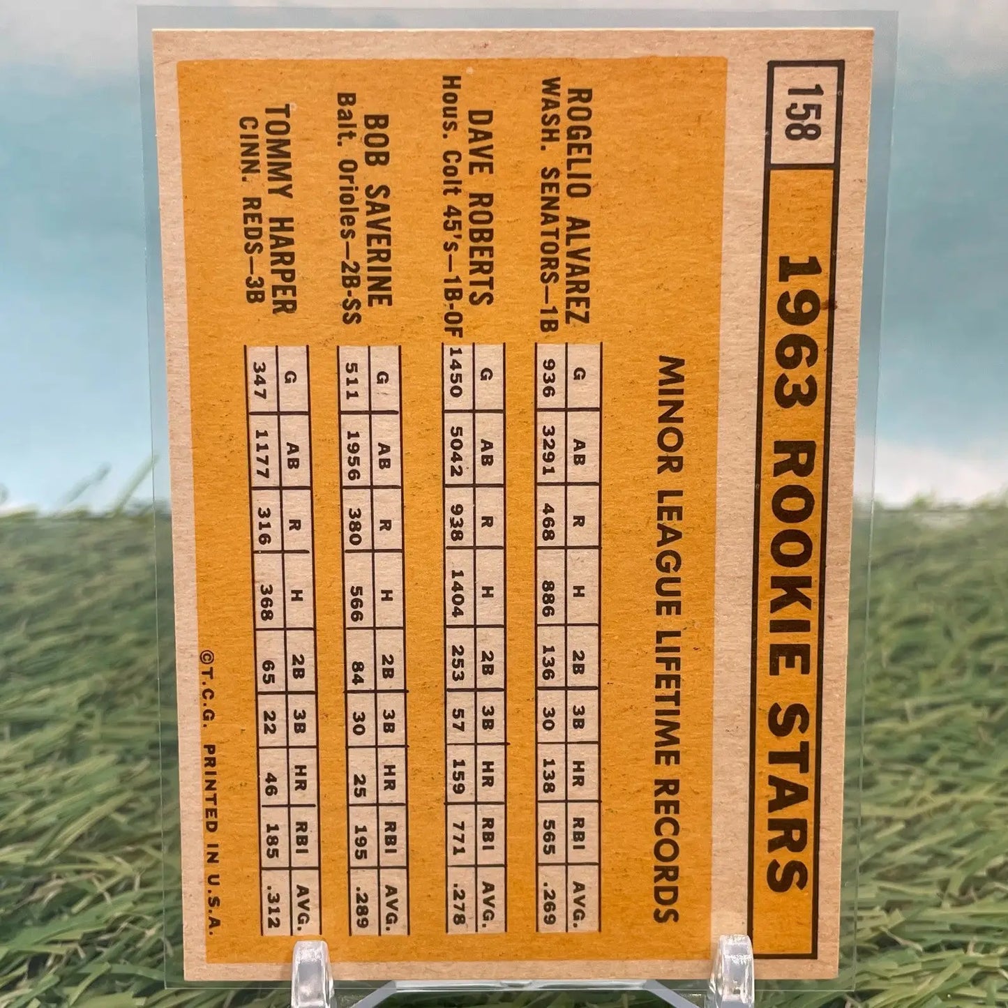 1963 Topps #158 1963 Rookie Stars