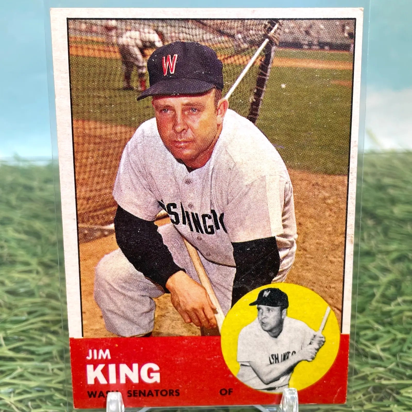 1963 Topps - #176 Jim King - Baseball Card Single
