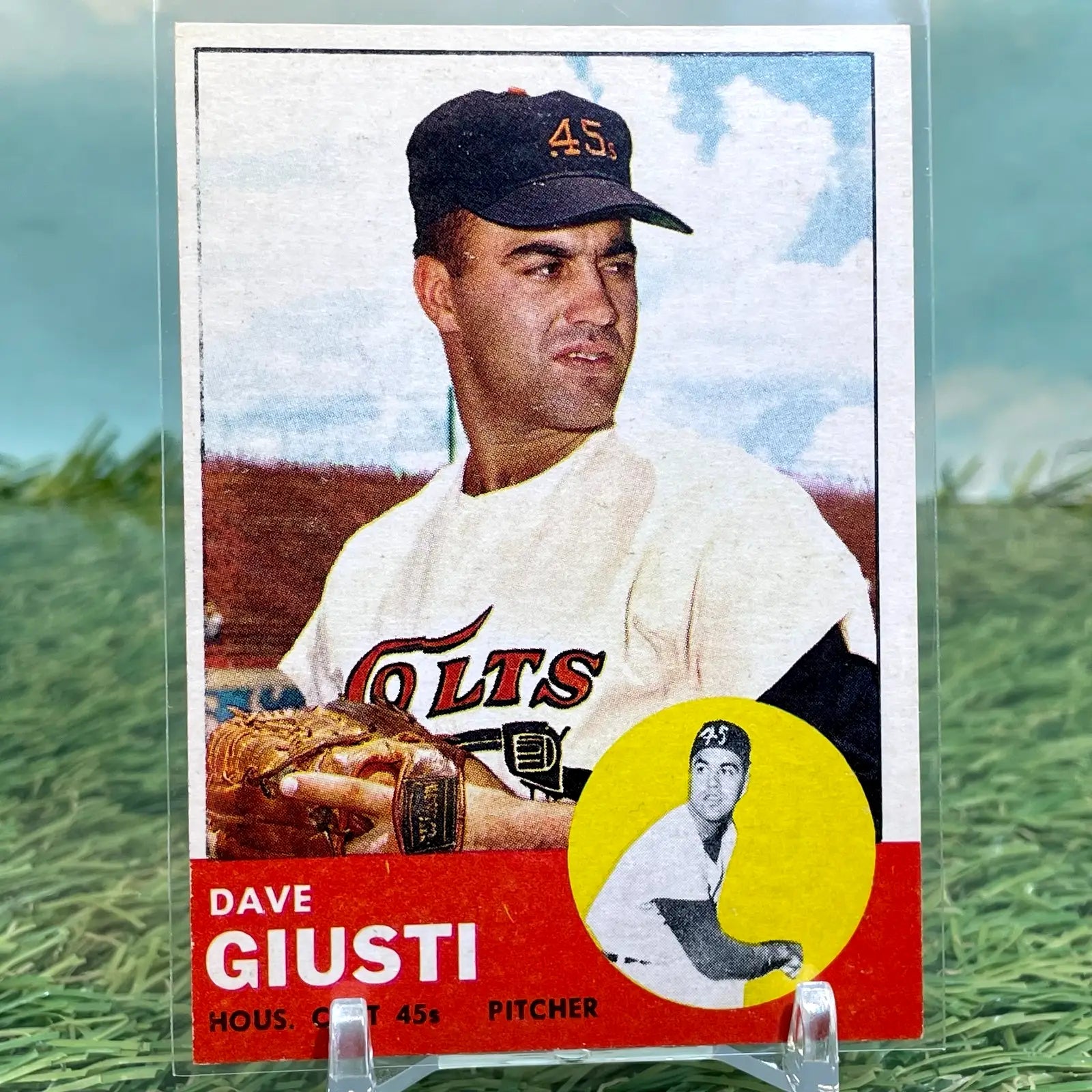 1963 Topps #189 Dave Giusti - Baseball Card Single