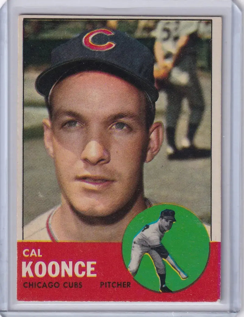 1963 Topps 31 Cal Koonce - Chicago Cubs RC