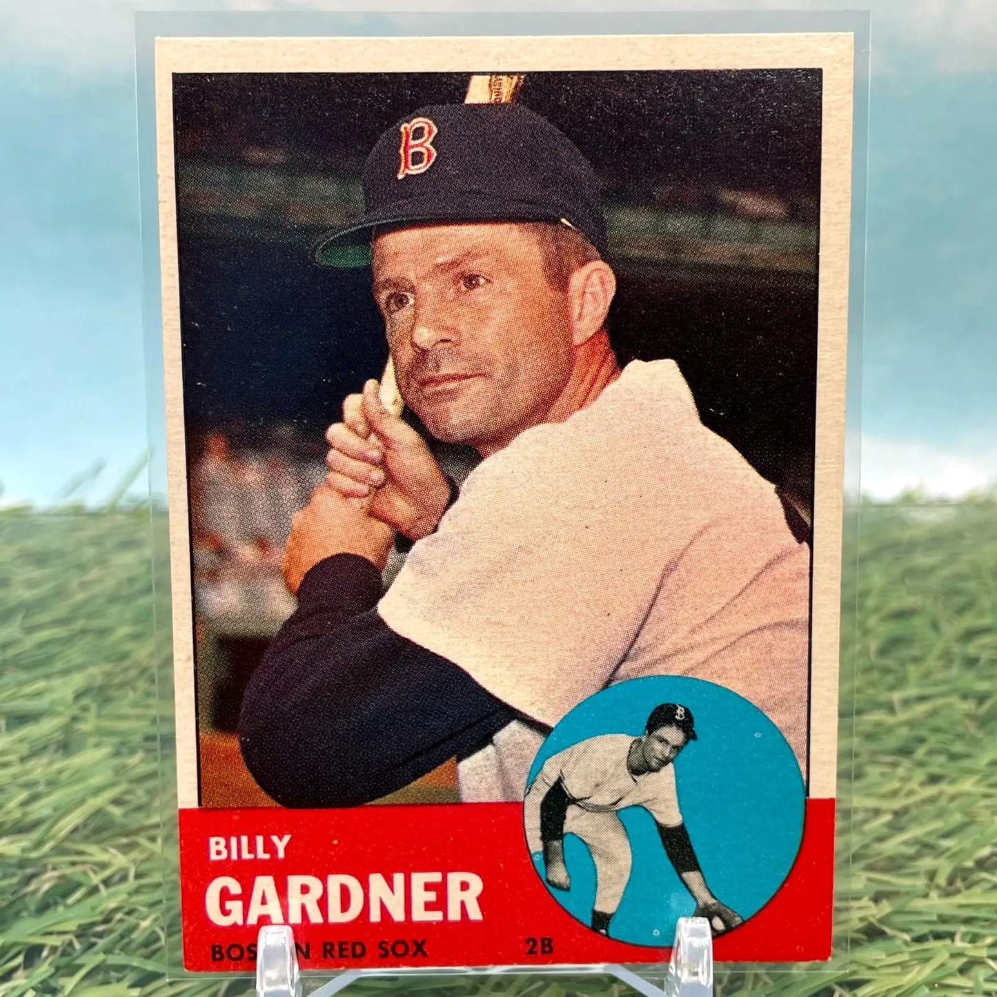 1963 Topps #408 Billy Gardner - Baseball Card Single
