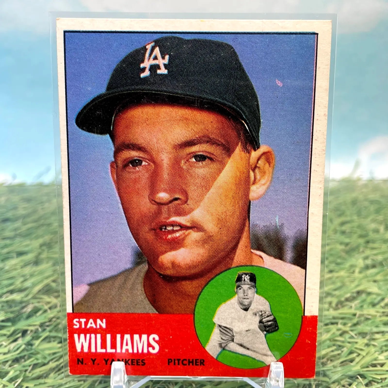 1963 Topps #42 Stan Williams New York Yankees VG-EX