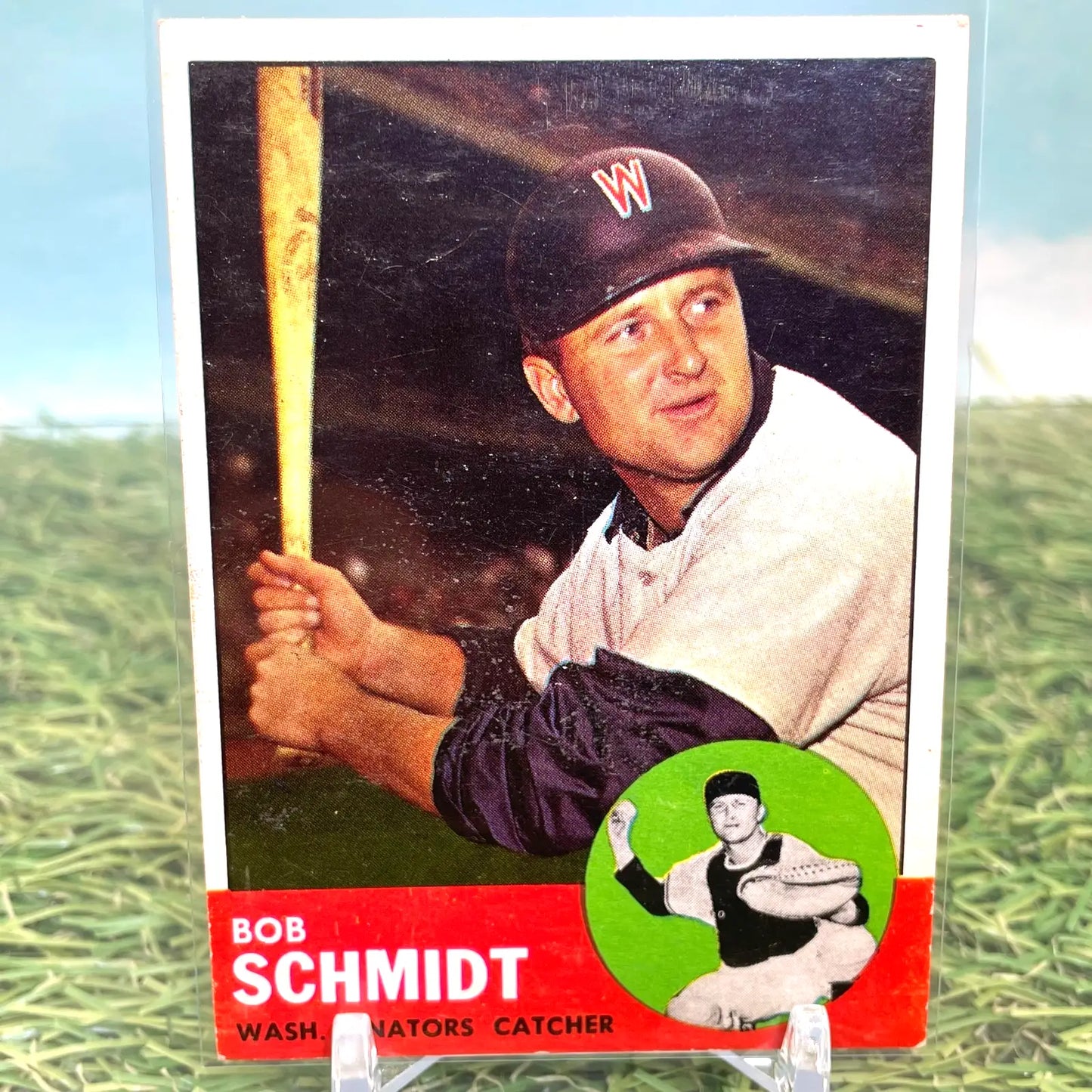 1963 Topps #94 Bob Schmidt - Baseball Card Single