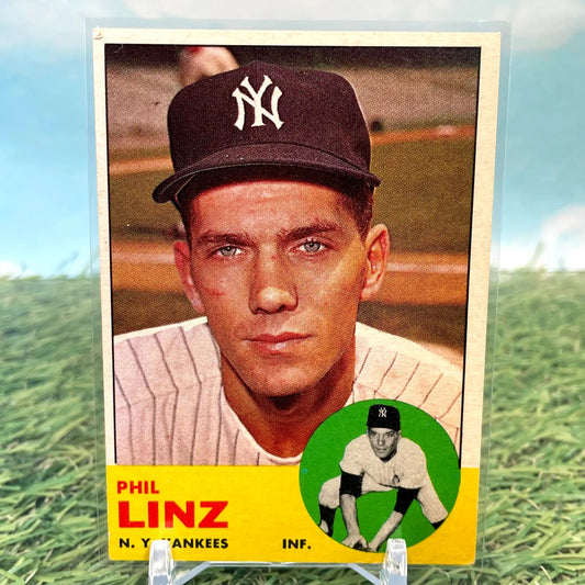 1963 Topps Baseball #264 Phil Linz New York Yankees - Baseball Card Single