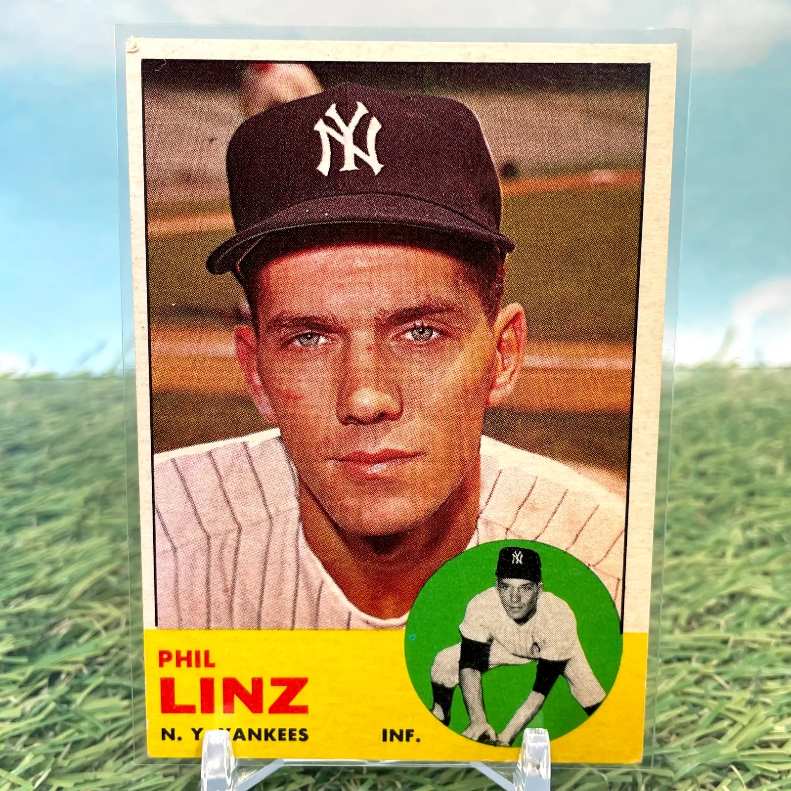 1963 Topps Baseball #264 Phil Linz New York Yankees
