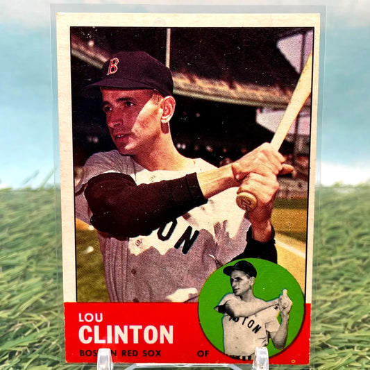 1963 Topps - Lou Clinton #96 - Baseball Card Single