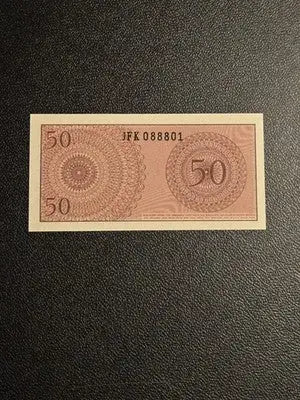1964 Indonesia 50 Sen - Very Good Condition Rare Collectible Money - Coins & Currency
