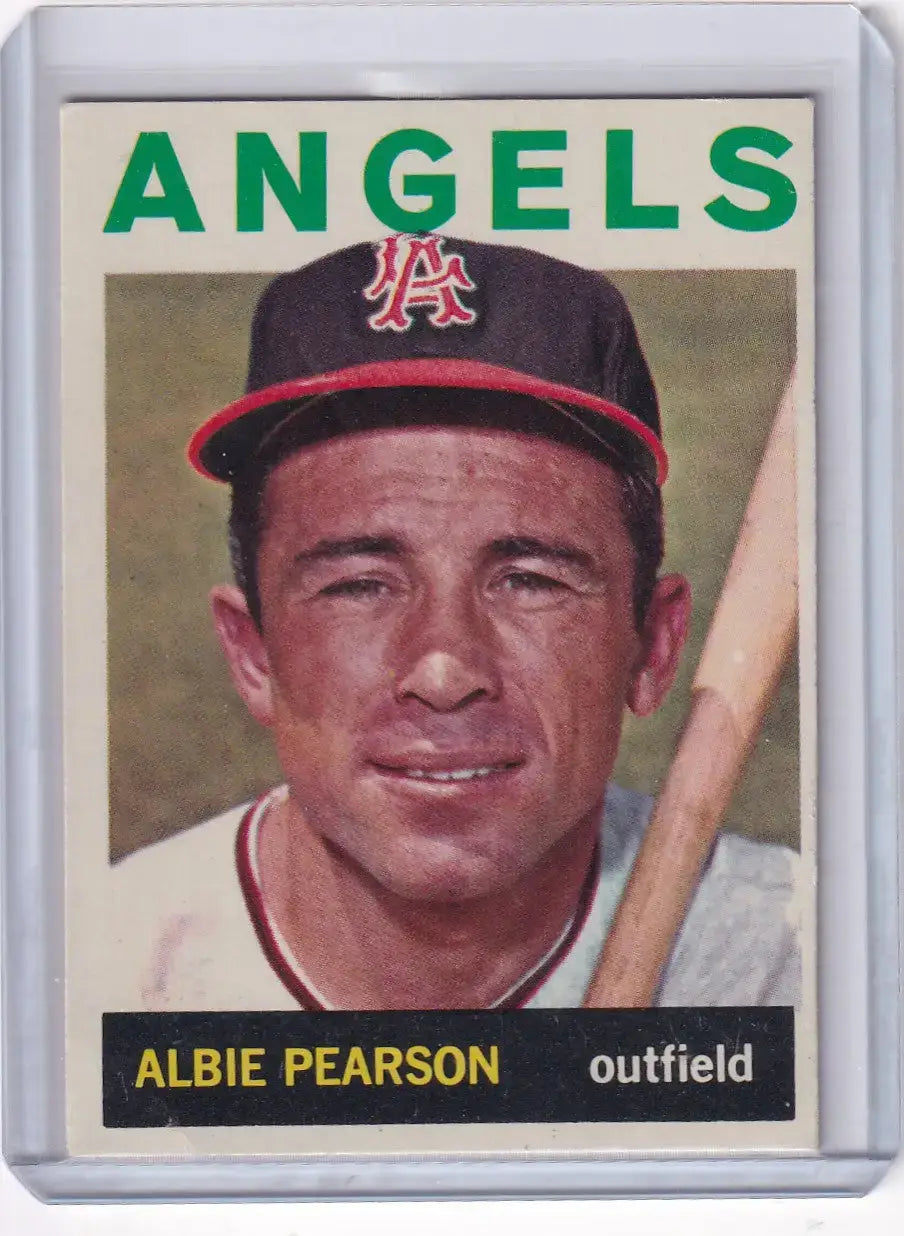 1964 Topps Baseball #110 Albie Pearson - Los Angeles Angels