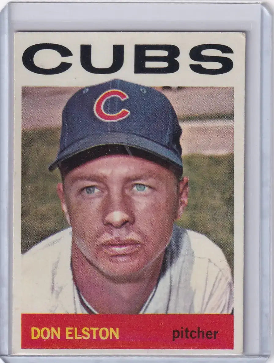 1964 Topps Baseball #111 Don Elston - Chicago Cubs