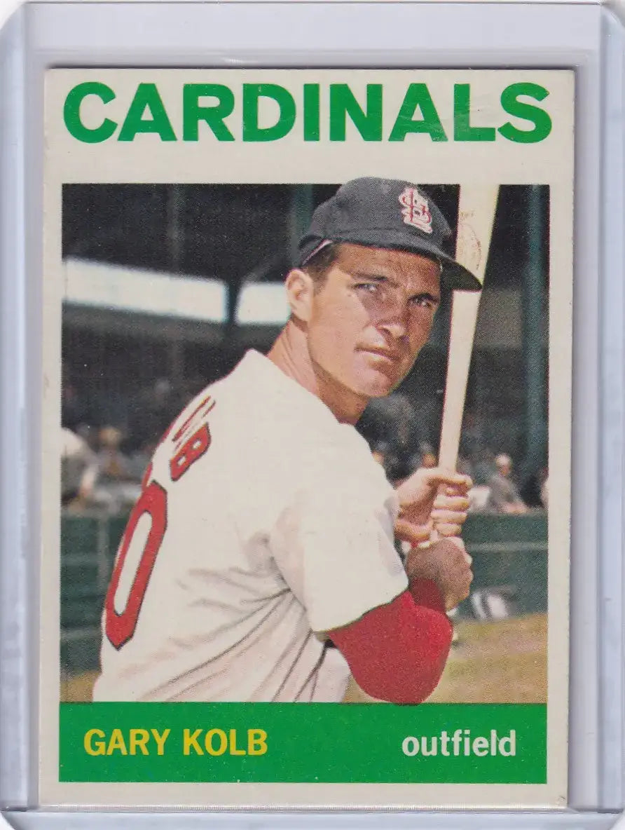 1964 Topps Baseball #119 Gary Kolb - St. Louis Cardinals RC