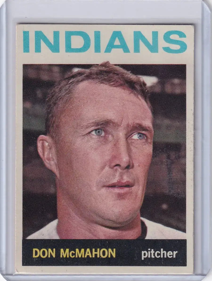 1964 Topps Baseball #122 Don McMahon - Cleveland Indians