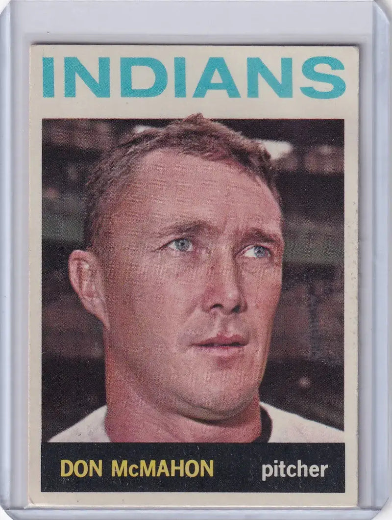 1964 Topps Baseball #122 Don McMahon - Cleveland Indians